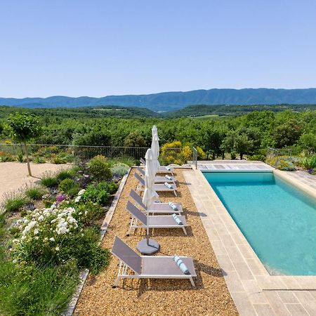 Bastide De Viens - Vue Luberon, Piscine Chauffee, Boulodrome Villa Ngoại thất bức ảnh