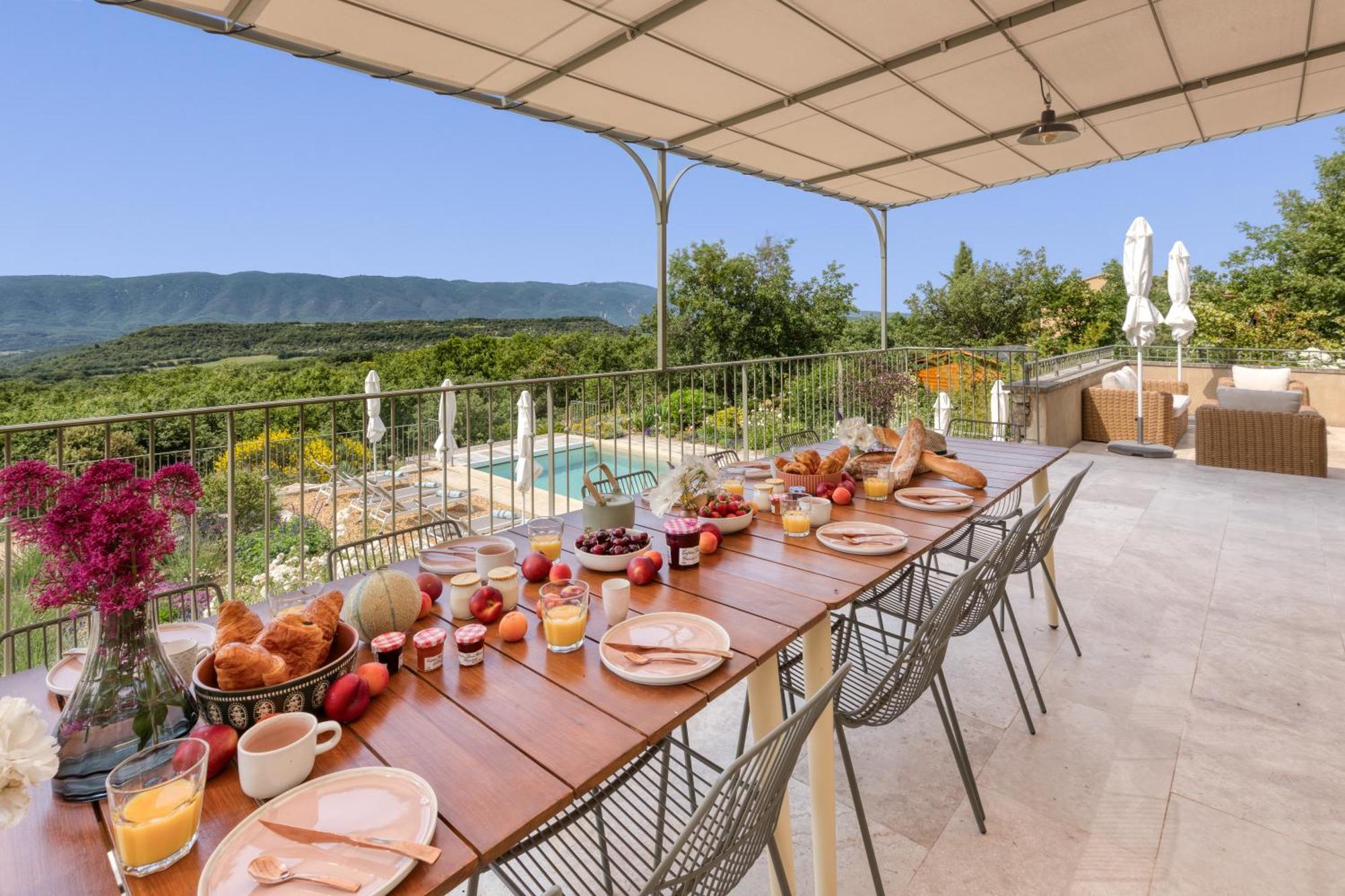 Bastide De Viens - Vue Luberon, Piscine Chauffee, Boulodrome Villa Ngoại thất bức ảnh