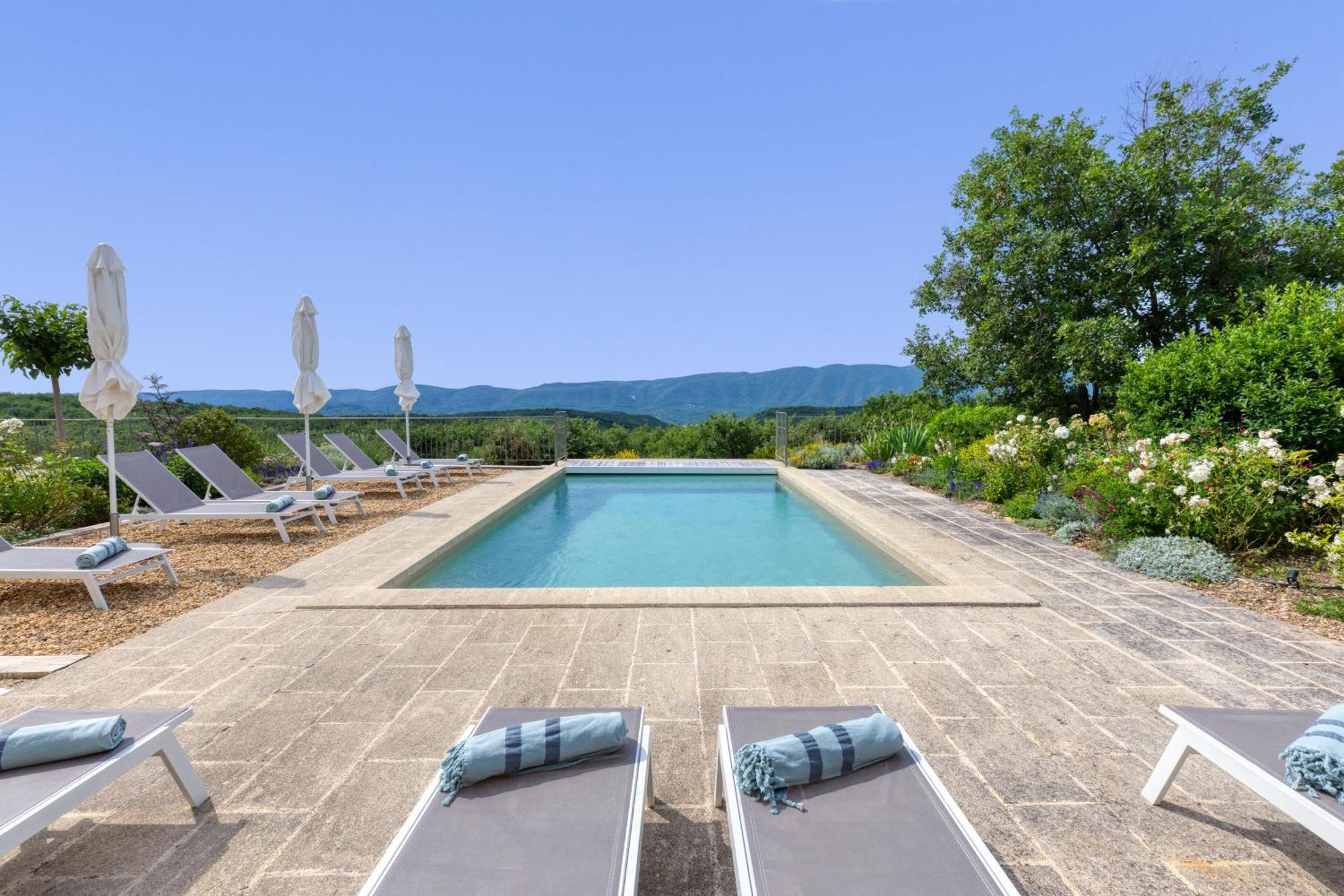 Bastide De Viens - Vue Luberon, Piscine Chauffee, Boulodrome Villa Ngoại thất bức ảnh