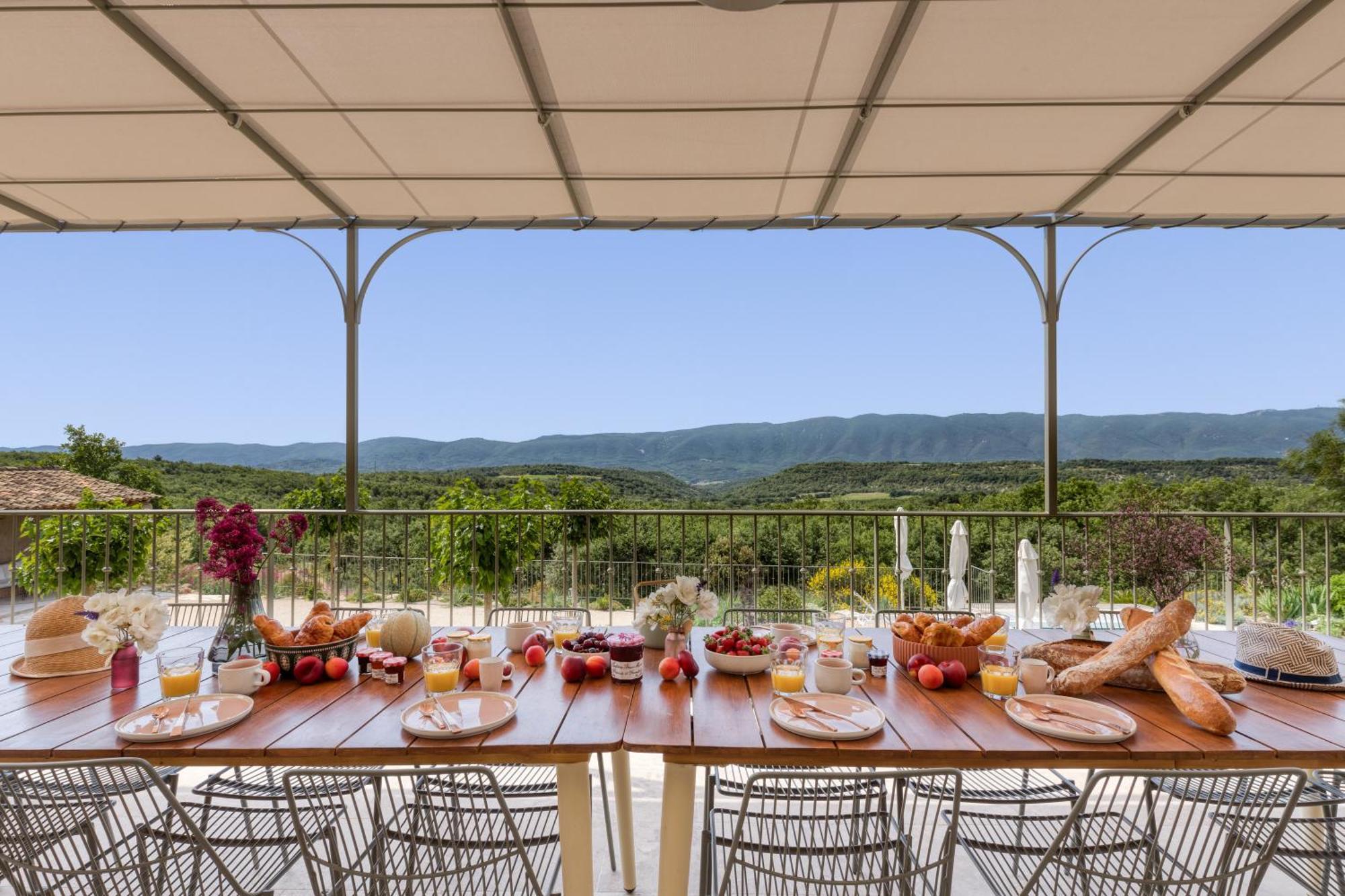 Bastide De Viens - Vue Luberon, Piscine Chauffee, Boulodrome Villa Ngoại thất bức ảnh